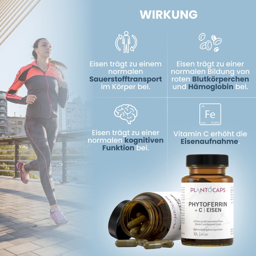 plantoCAPS® PHYTOFERRIN +C | EISEN PUR