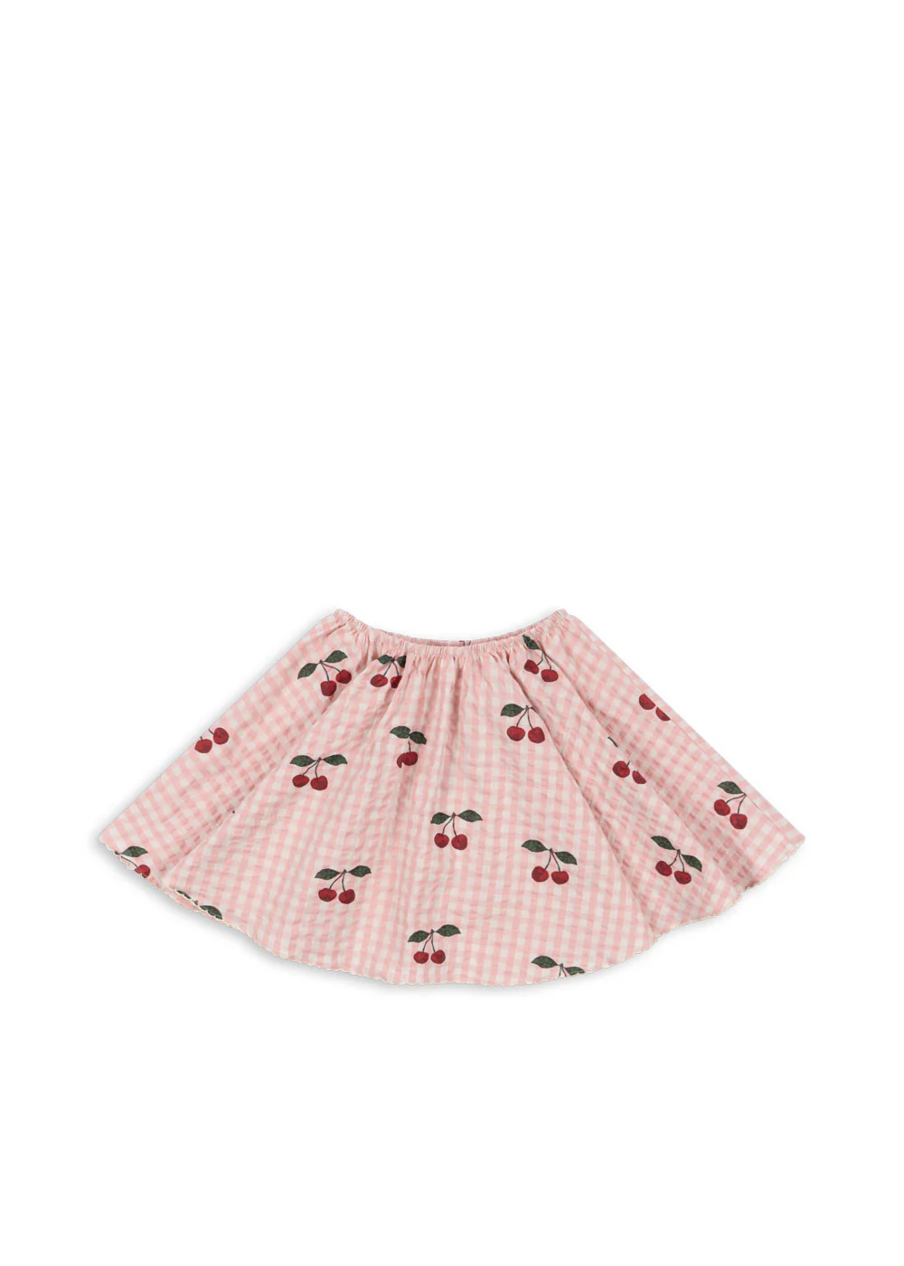 kim nederdel - CHERRY CHECK - 12M