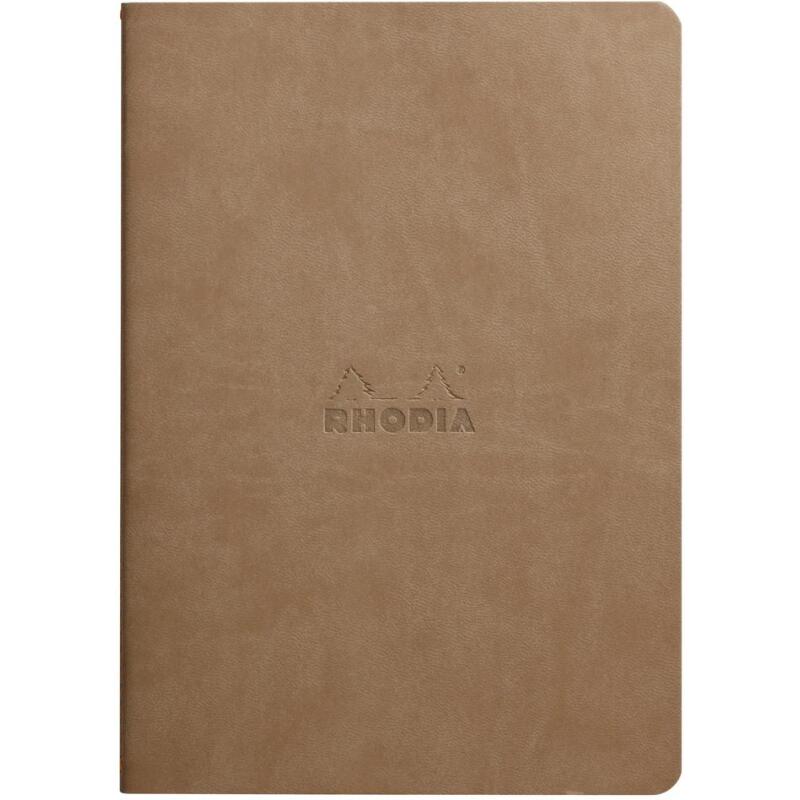Rhodiarama piqûre textile A5 64 pages dot papier ivoire 90 g