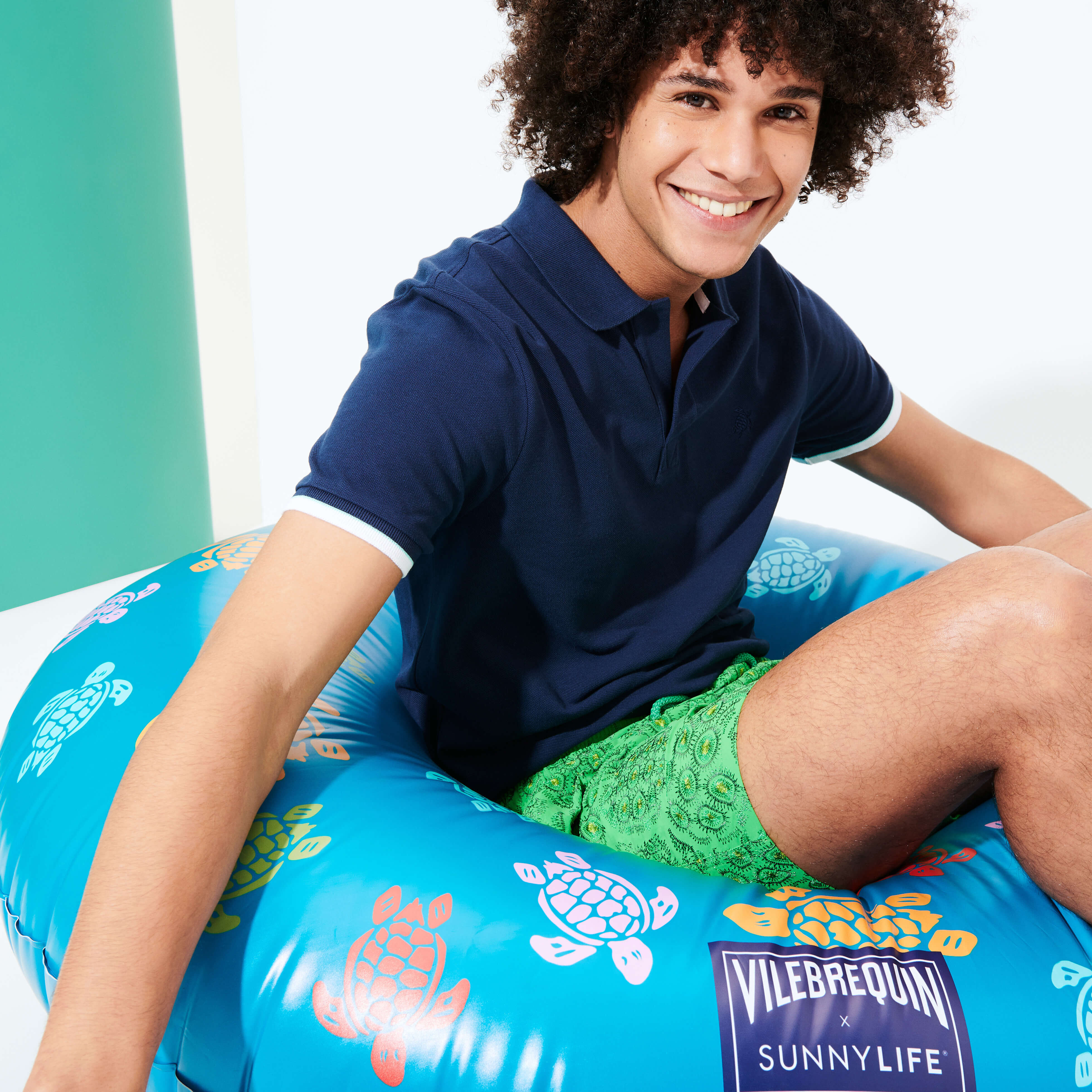 Boys Micro Ronde Des Tortues Rainbow Look