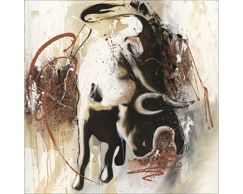 Originele Taurus canvas print, 100x100 cm