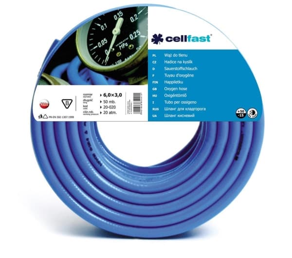 CELL FAST WĄŻ DO TLENU 6.0x3.0 80mb PL