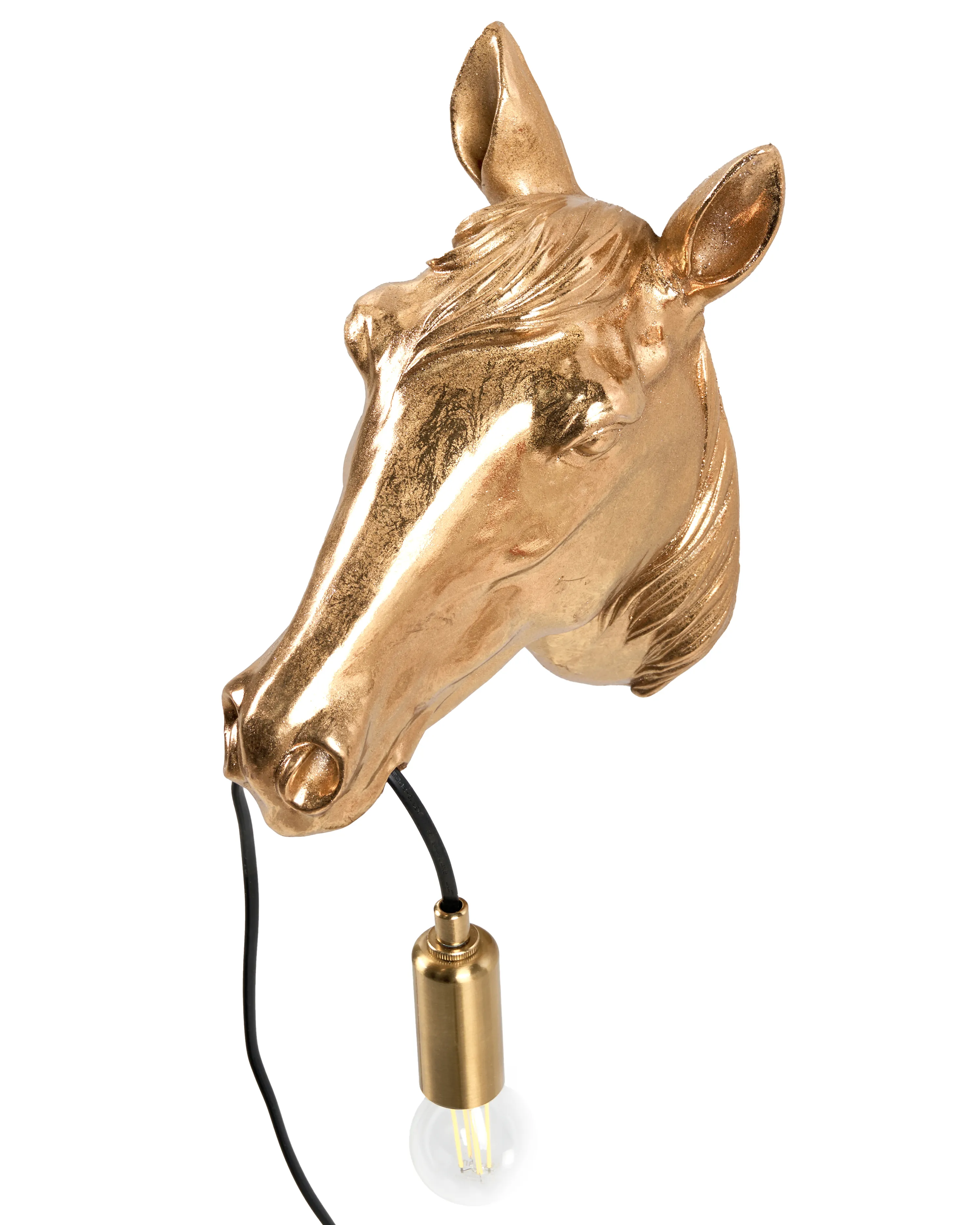 Wandlamp Paard PHILIPPE Goud