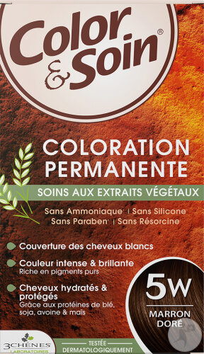 Les 3 Chênes Color & Soin 5W Marron Doré 1 Kit