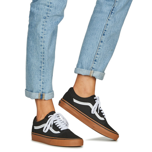 Vans - UA OLD SKOOL - Noir / Gum