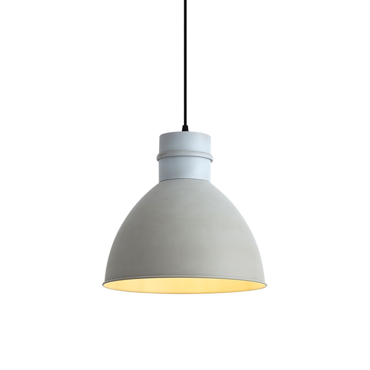 Landelijke hanglamp grijs - Dory