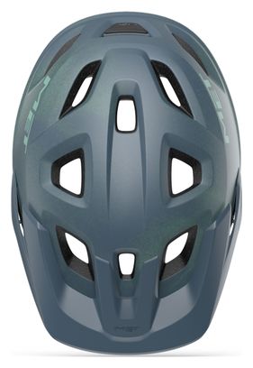 Casque VTT Met Echo Bleu