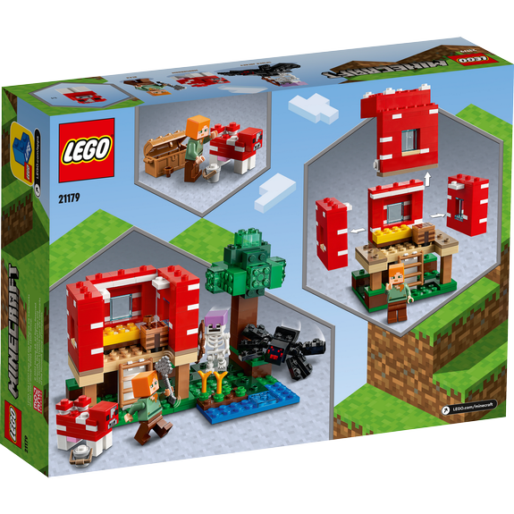 La maison champignon LEGO Minecraft 21179
