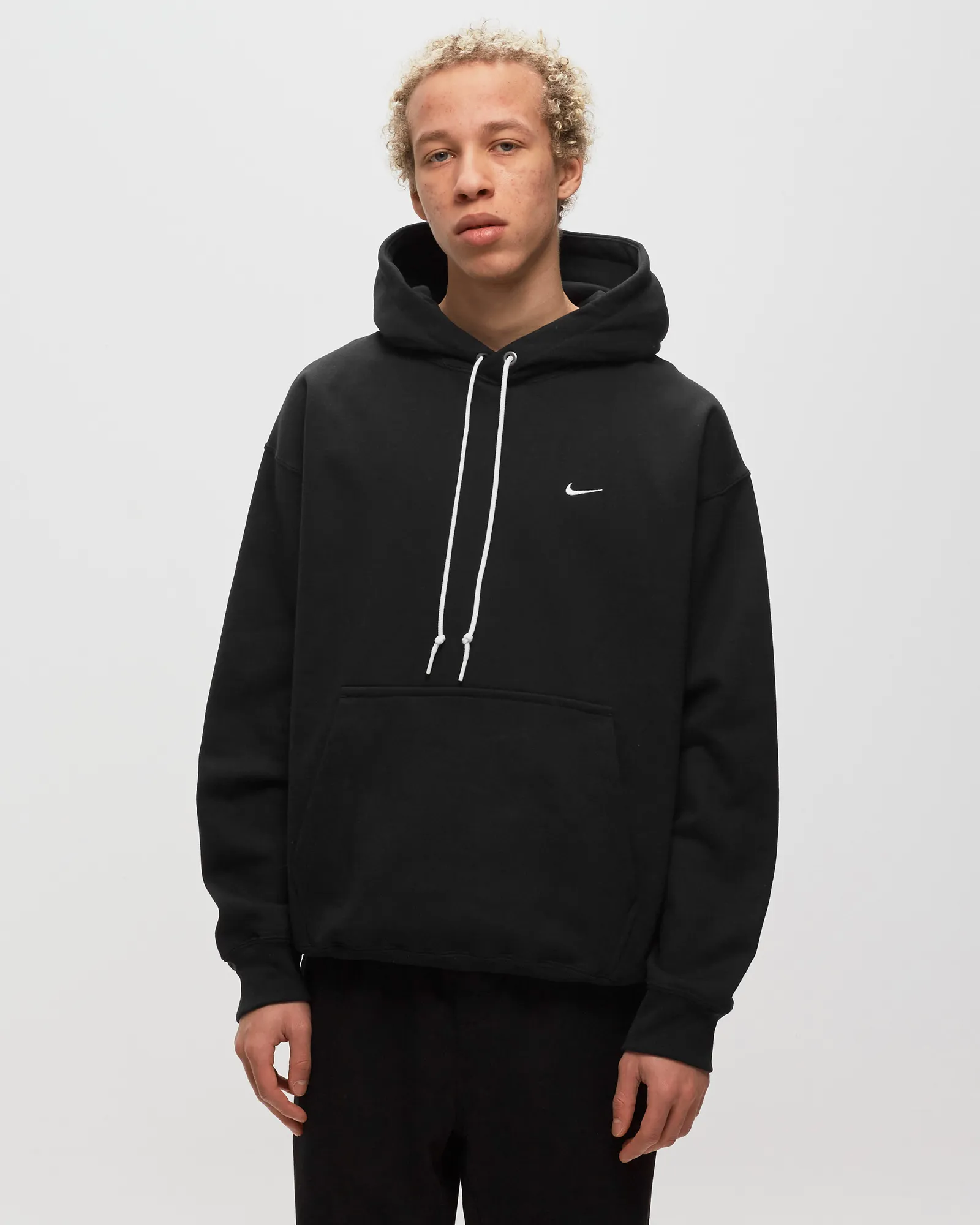 Nike Solo Swoosh Fleece Pullover Hoodie