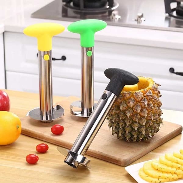 Ananas kuttere og skalcere av metall