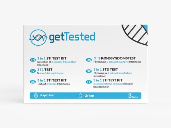 Kjønnssykdomstest 3-i-1