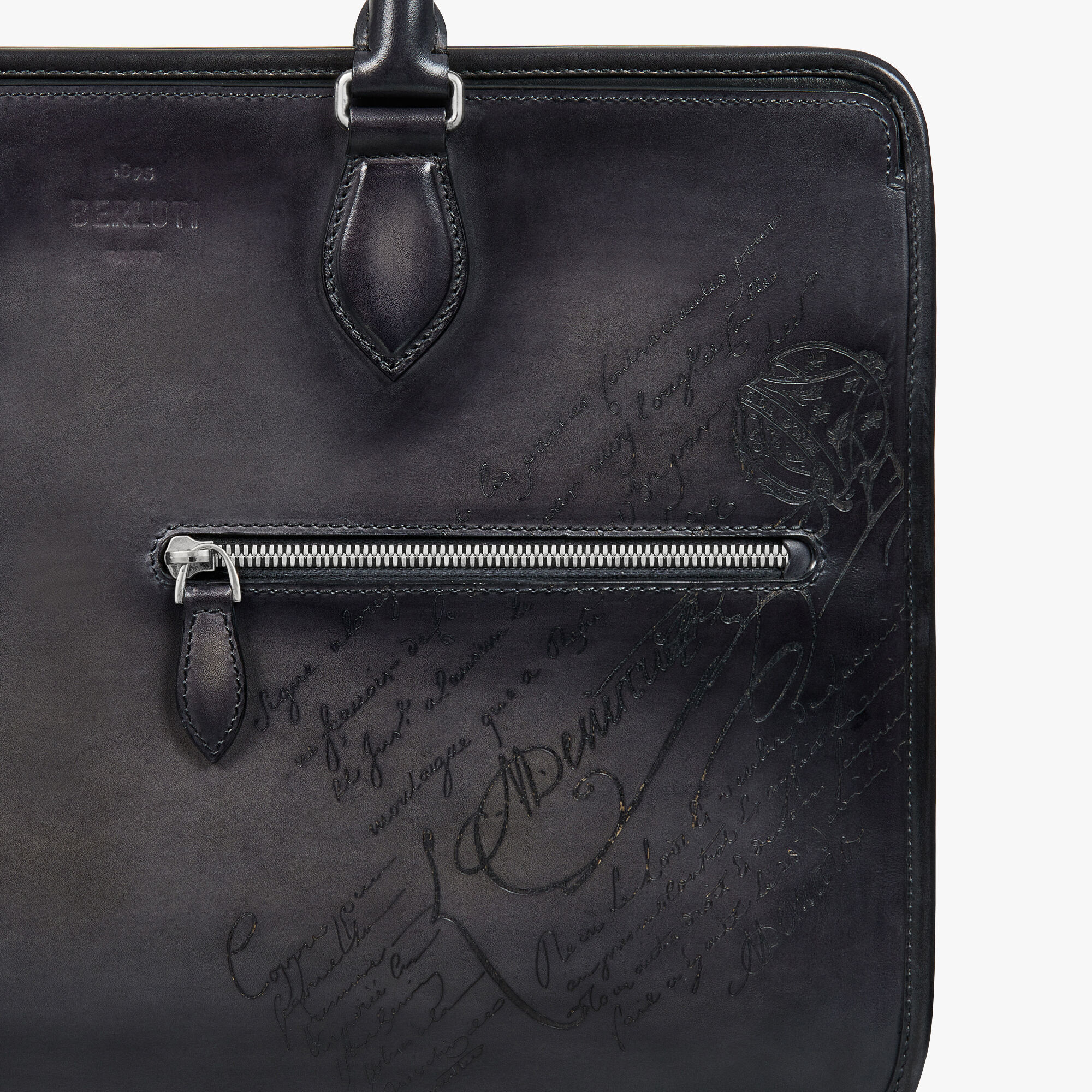 Cartable Un Jour En Cuir Scritto