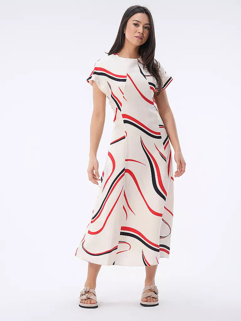 TOMMY HILFIGER Maxikleid weiss