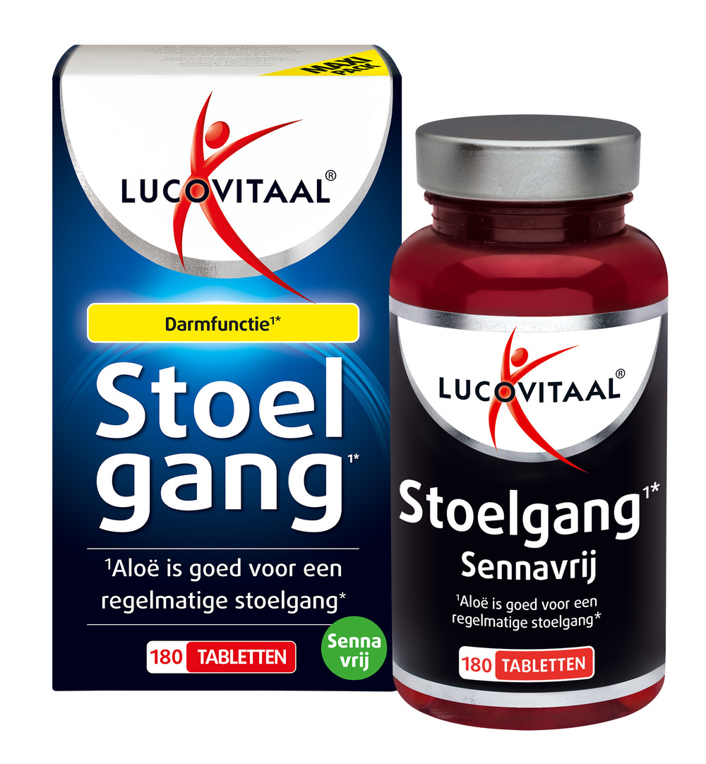 Lucovitaal Stoelgang Sennavrij (180 tabletten)