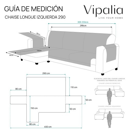 Capas de sofá circulares bege Vipalia para animais de estimação