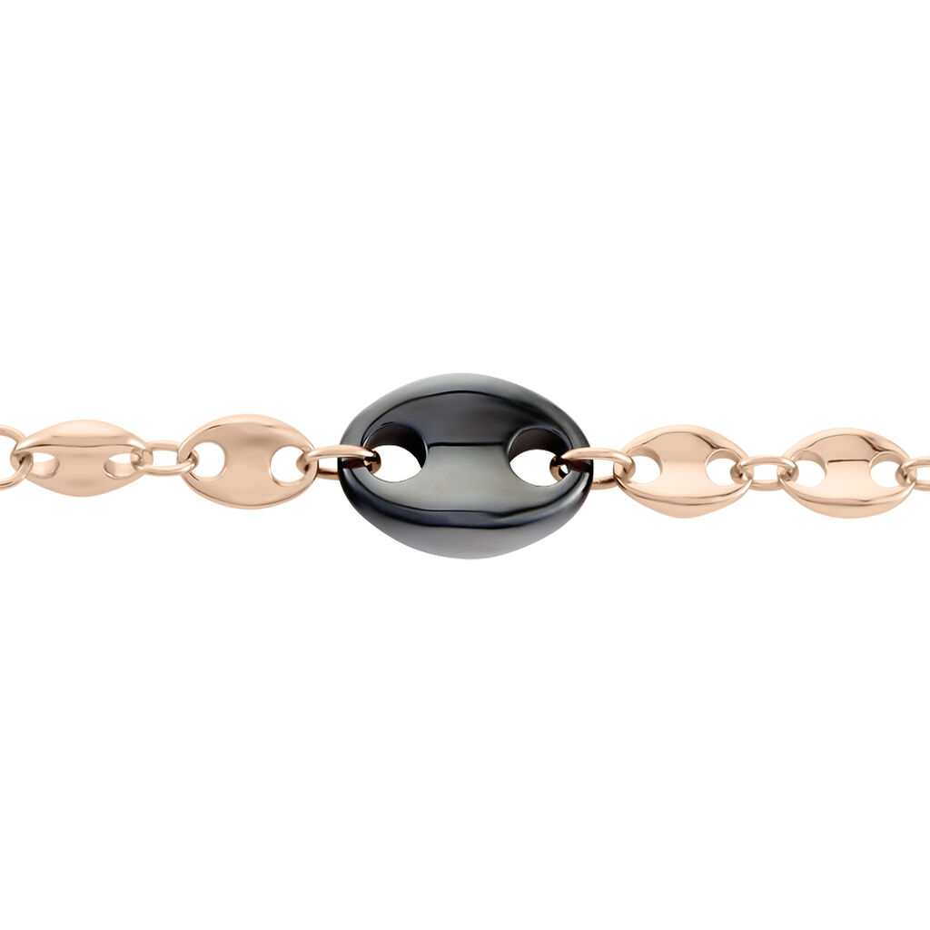 Bracelet Ashoka Argent Rose Céramique