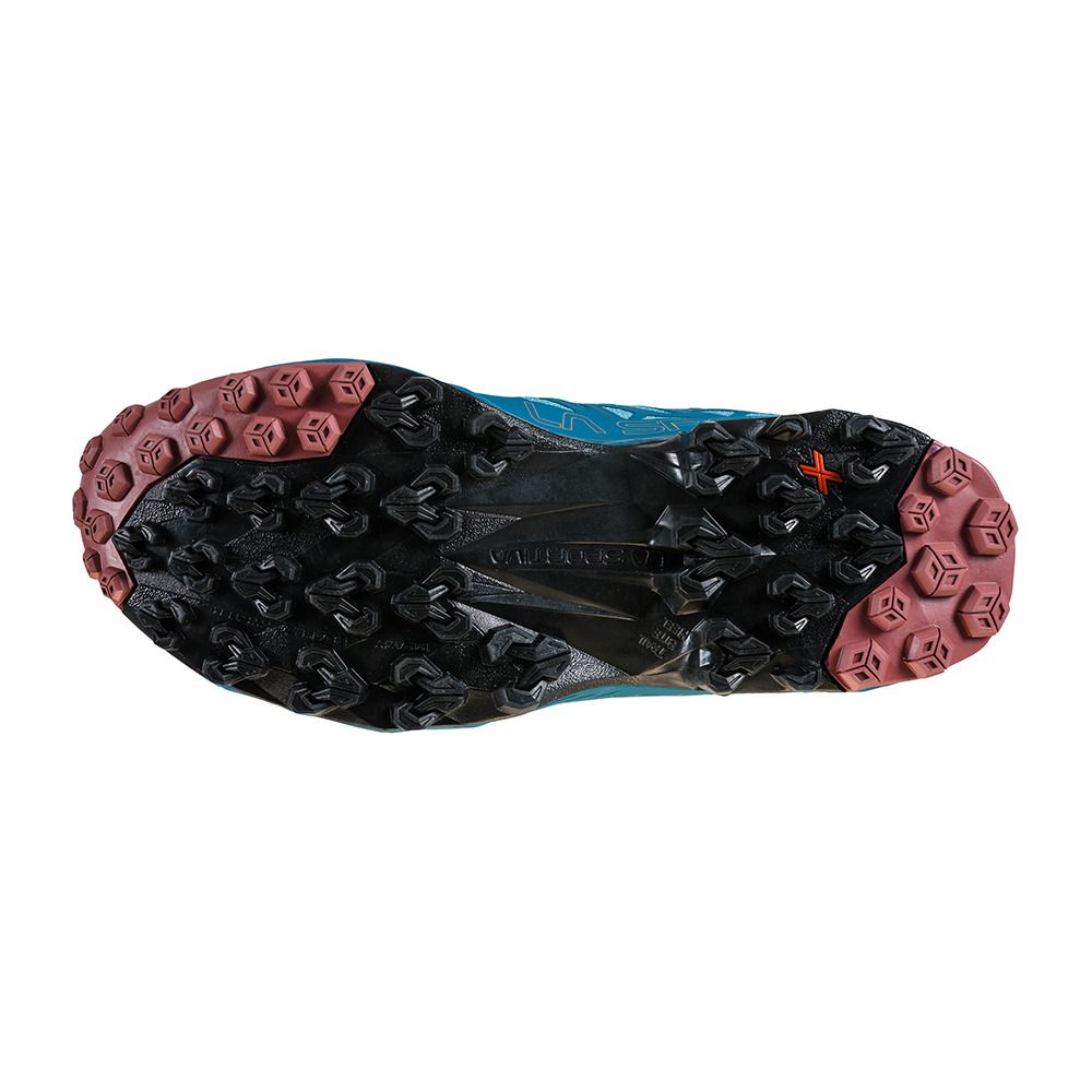 La Sportiva AKYRA - Chaussures trail Femme ink/rouge