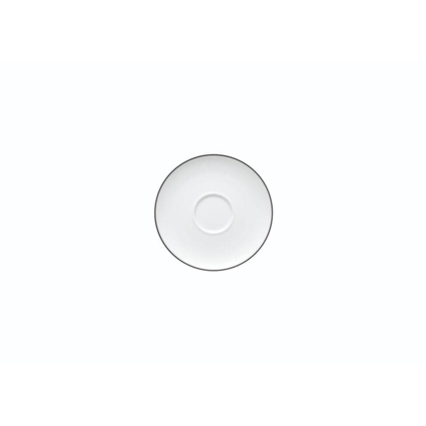 RosenthalTee-Untertasse Ø 16cm - TAC Gropius Platin, 6 Stück