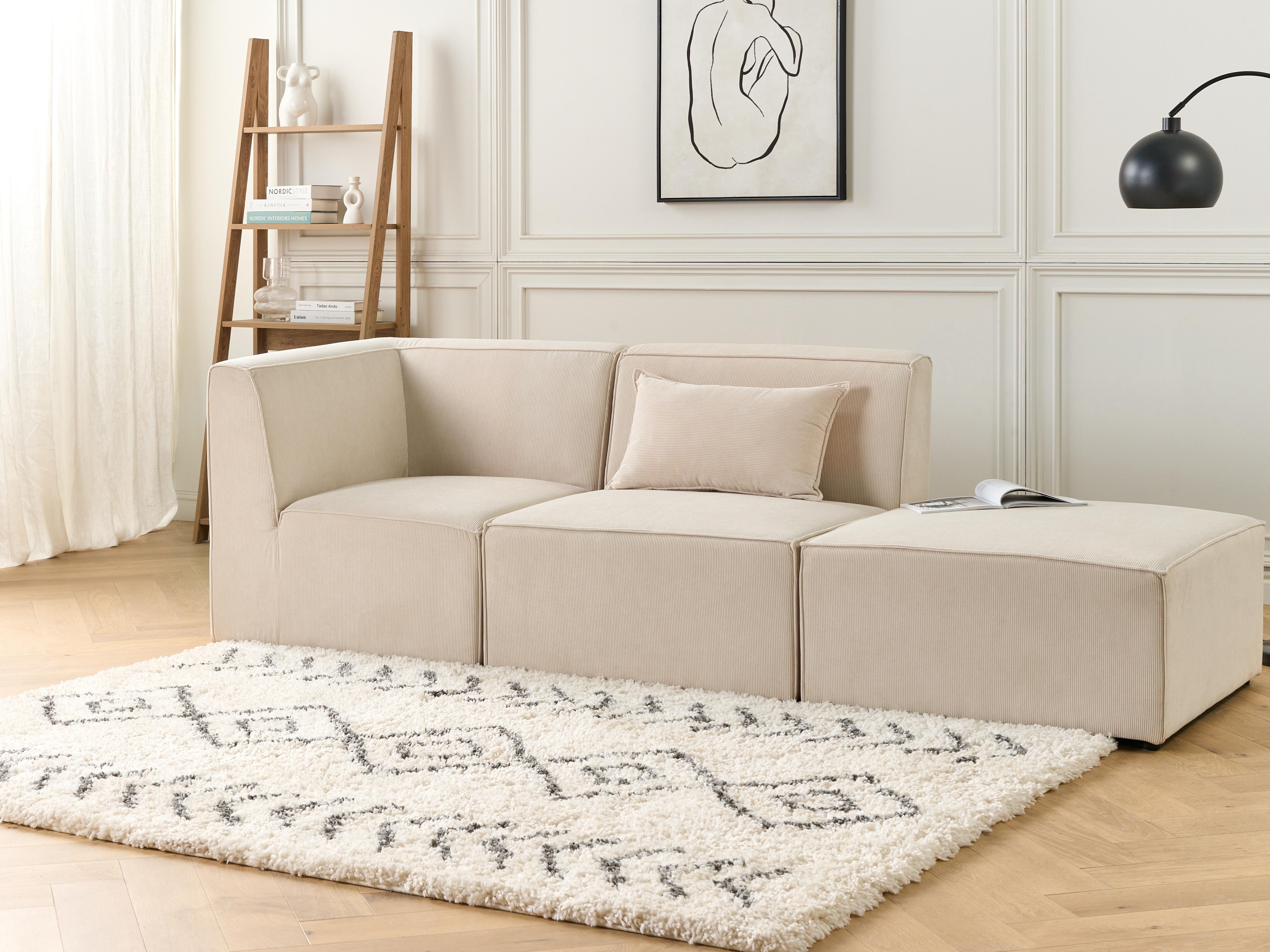 Zitmodule LEMVIG Corduroy Lichtbeige