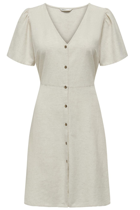 Only beige dames jurk