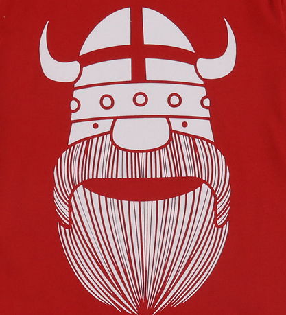 Danefæ T-Shirt - Danebasic - Rot Erik