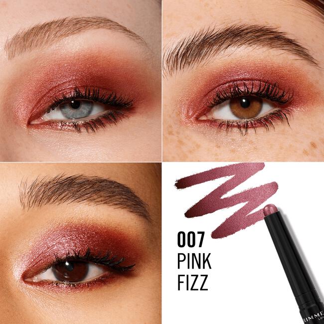 Rimmel London Wonder'last Oogschaduw Stick 007 Pink Fizz 1.64 G