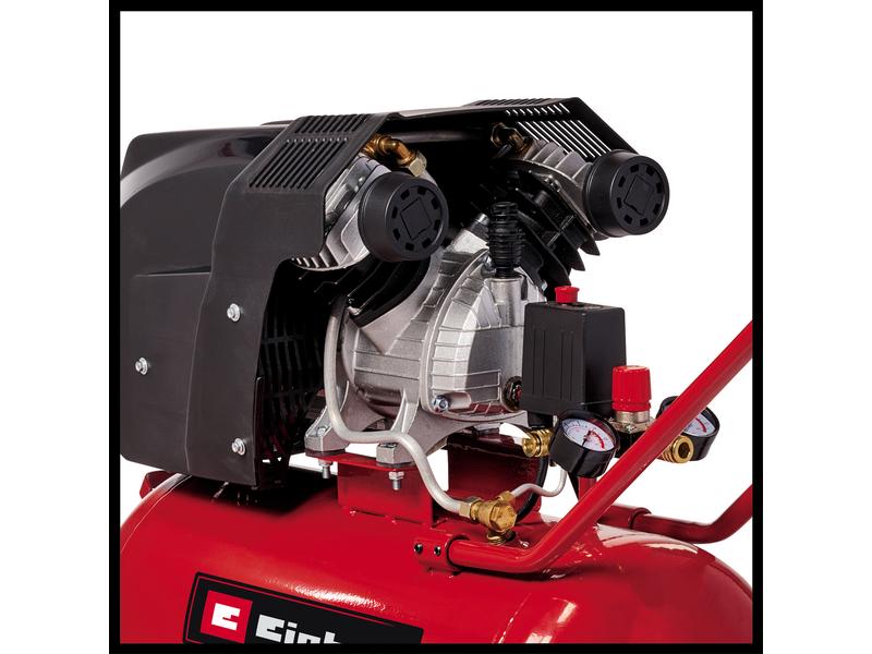 Einhell Kompressor TE-AC 360/50/10 V Robuster Dauerläufer für hohe Anforderungen