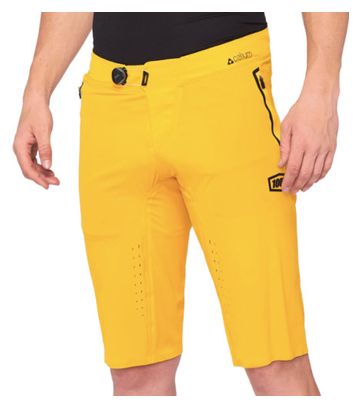 Short 100% Celium Jaune Moutarde