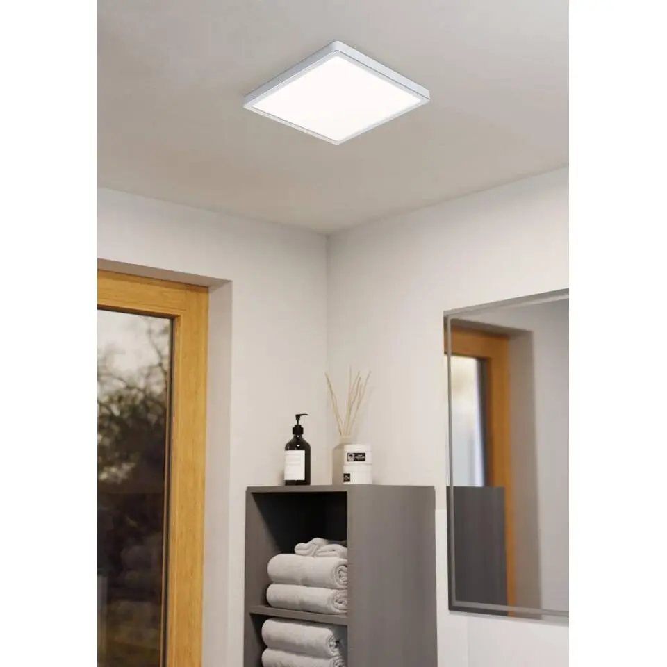 EGLO Fueva 5 Plafonnière - LED - 28.5 cm - Chroom