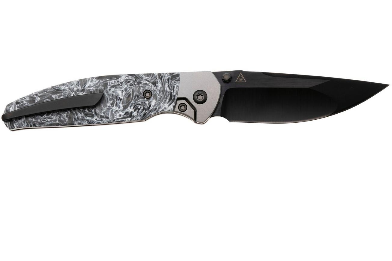 Jack Wolf Tango TANGO-01-DM-POLAR, DLC CPM S90V, FatCarbon DM Polar, zakmes, Chris Ortiz design