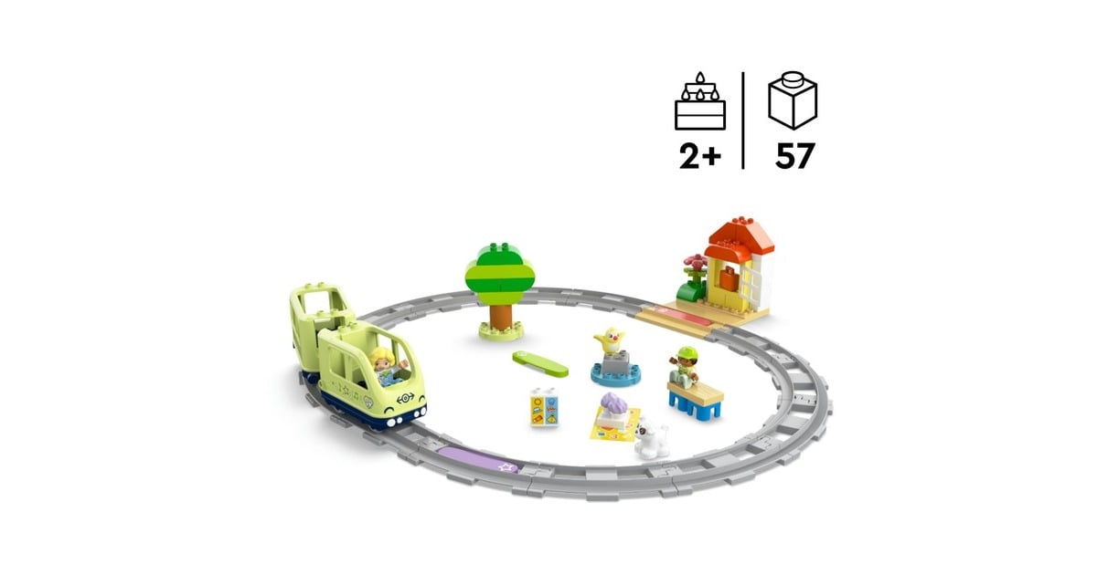 LEGODUPLO Stad - Interactieve avonturentrein Constructiespeelgoed  (10427)