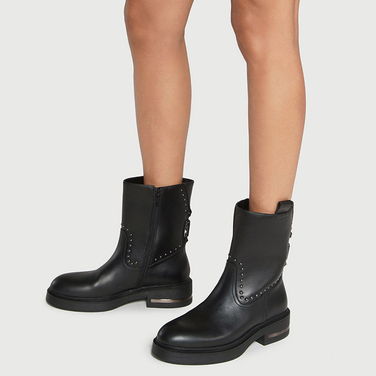 Liu-Jo Boots en Cuir Haïley noires