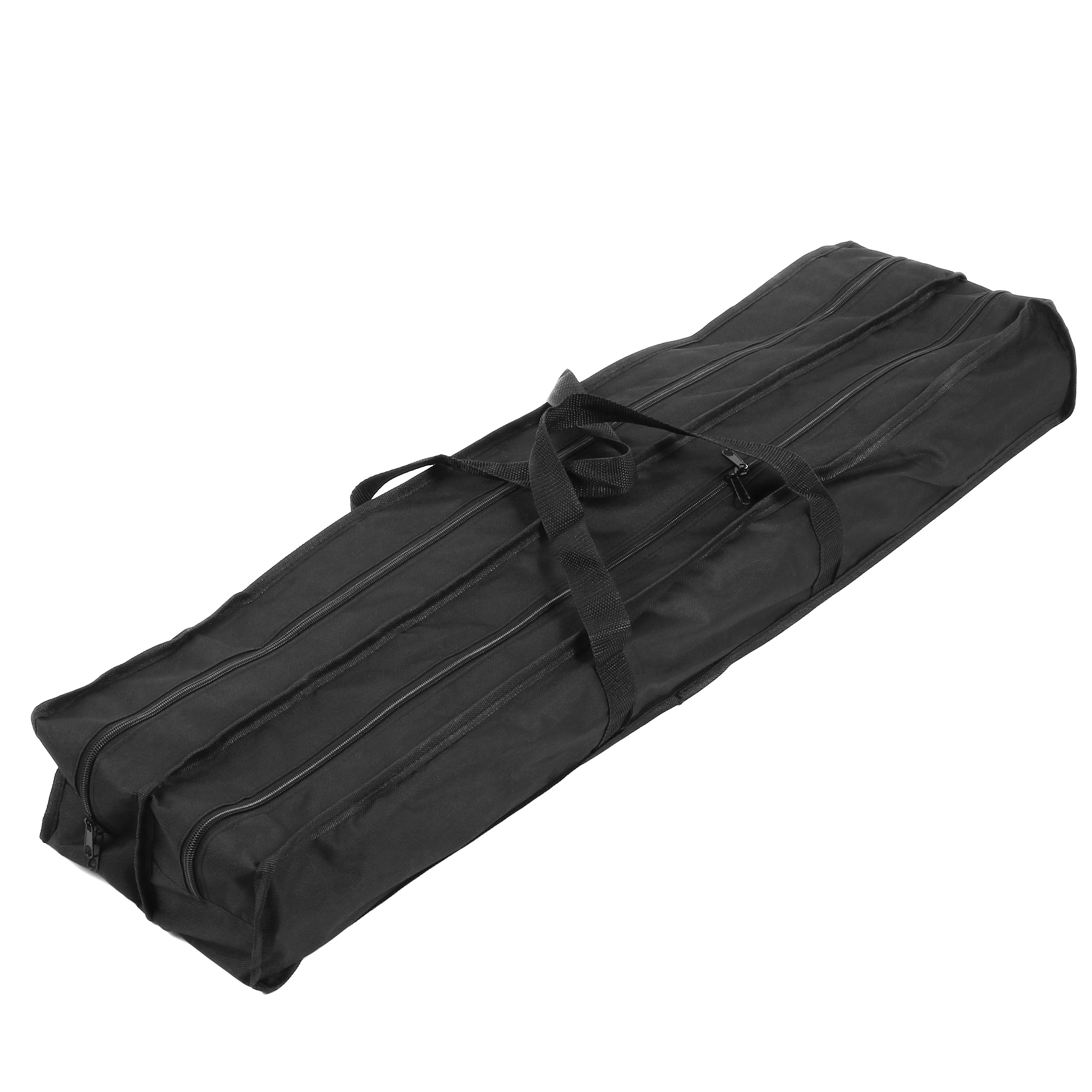 Campingtisch klappbar DOLF 90 x 51 cm schwarz