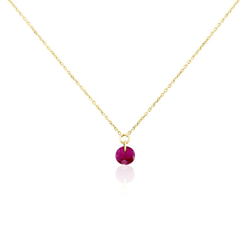 Collier Shakir Or Jaune Rubis