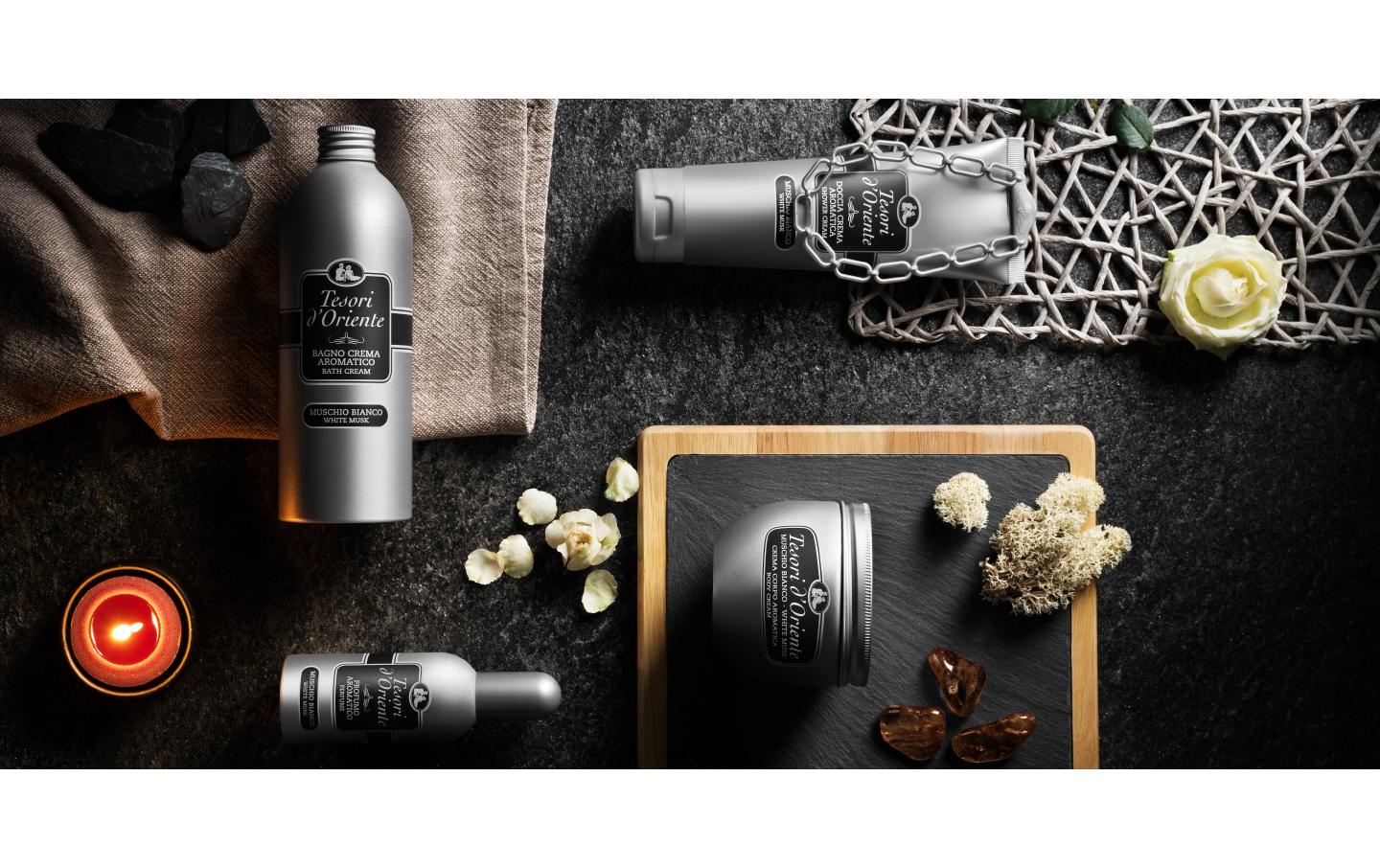 Duschgel White Musk 250 mlMilde Pflegedusche für normale und sensible Haut