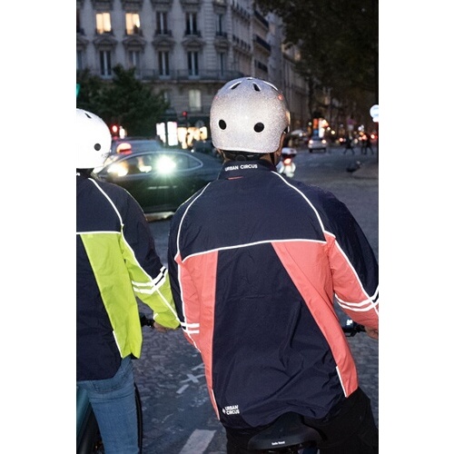 Casque vélo Urban Circus Casque velo reflechissant noir