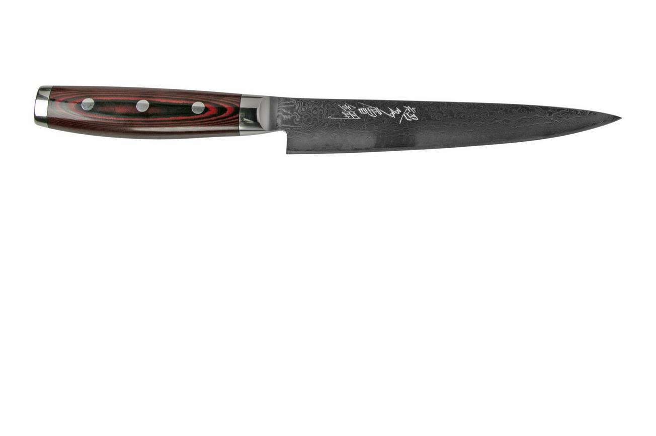 Yaxell Super Gou 37107, 161 laags damaststaal vleesmes, 18 cm