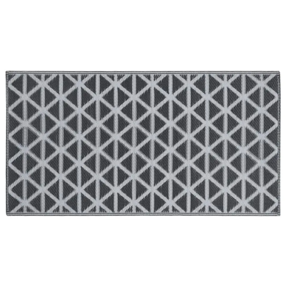 vidaXL - Tuinkleed - Zwart - Polyetheen - 160 x 230 cm