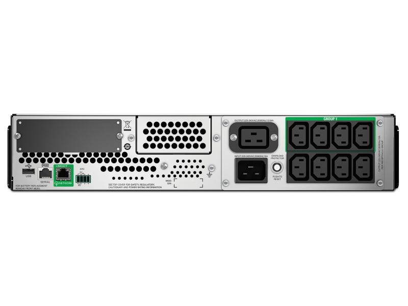 APC USV SMT2200RMI2UC 2200 VA / 1980 W Rack-Line-Interaktiv-USV mit SmartConnect