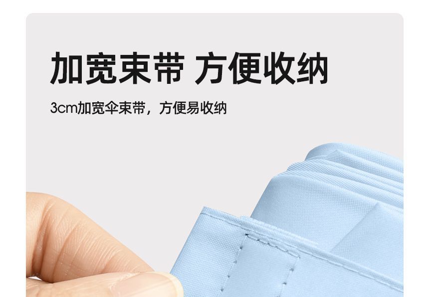 Fenmo - Mini Plain Compact Paraplu