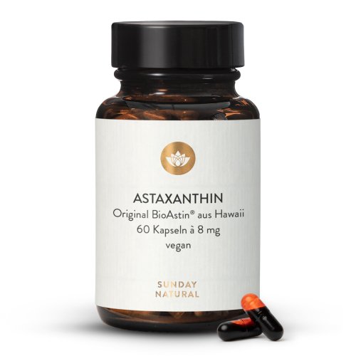 Sunday Natural Products  ASTAXANTHIN 8 mgKapseln BioAstin ®