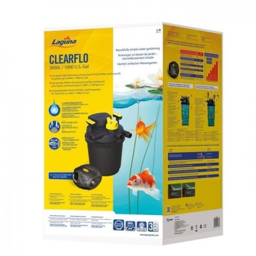 Kit de filtragem para aquário Laguna Clear-Flo 3000