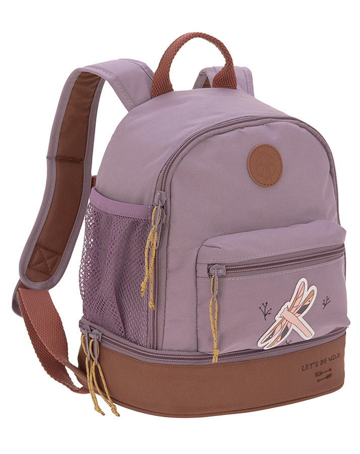 Kinderrucksack ADVENTURE – DRAGONFLY (24x27x15) in braun