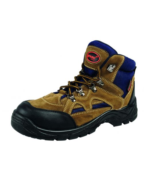 Gevavi Safety Werkschoen Worker S1p Bruin&Blauw - Werkschoenen
