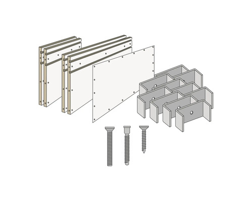 Knauf wandnisset L 800 x 362 mm