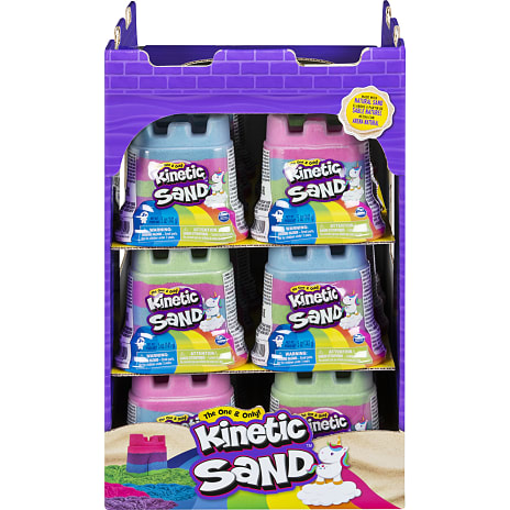 Kinetic Sand - regnbue enhjørning slot