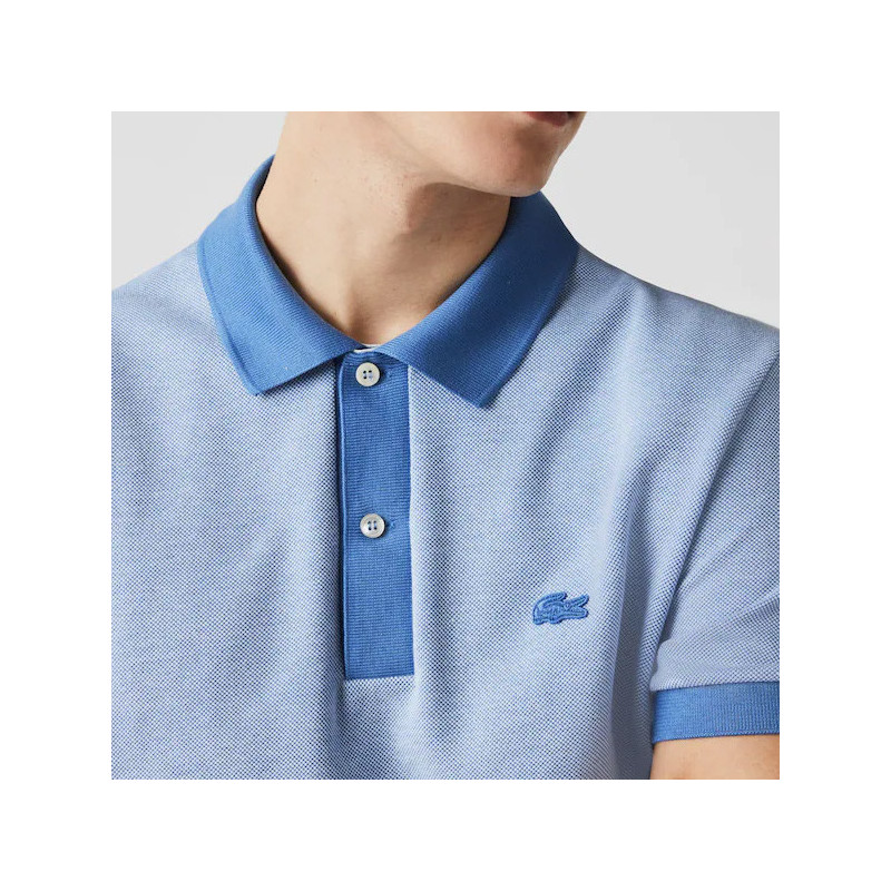 Polo Lacoste Piqué texturé