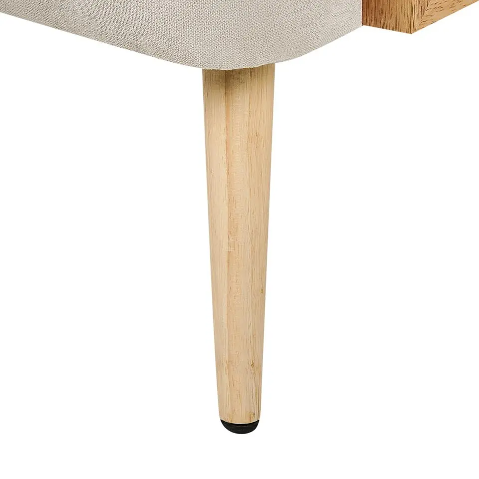 ORUM - Fauteuil - Lichtbeige - Rotan