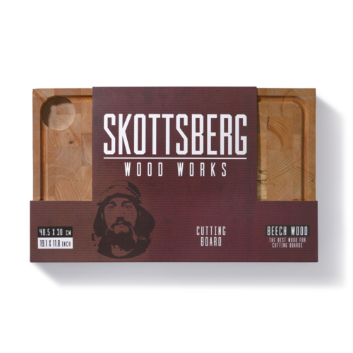 Skottsberg Snijplank 48.5 x 30 x 4 cm Wood Works