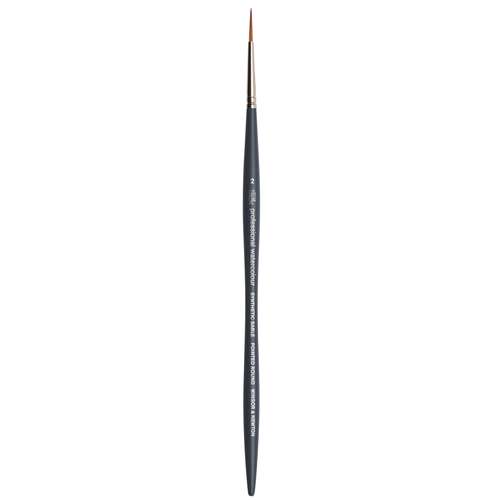 WINSOR & NEWTON™ Professional Synthetik-Aquarellpinsel, Zobelhaar Imitation, rund/spitz